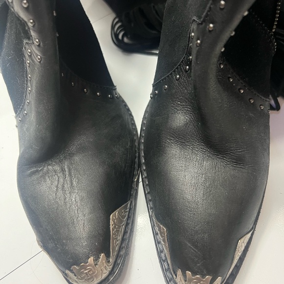 Spell black Evie over the knee boot sz 10 - Picture 8 of 9